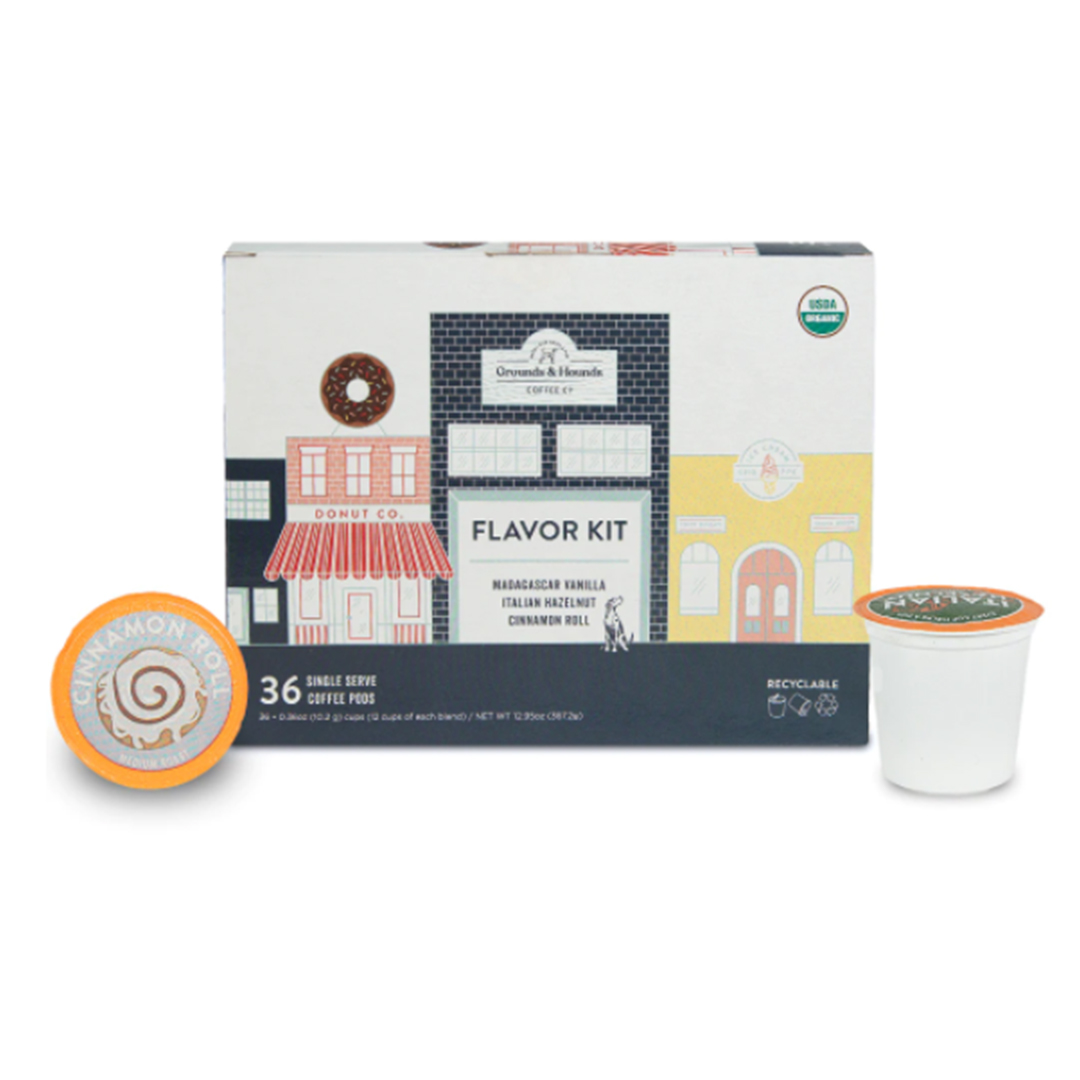Grounds & Hounds Coffee Flavor Kit Variety Pack