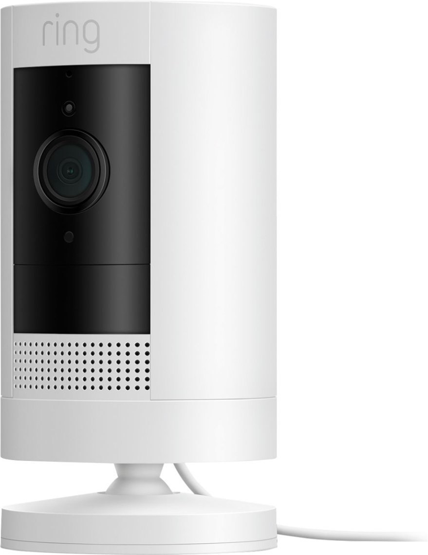 Ring - Stick Up Indoor/Outdoor Wired 1080p Security Camera