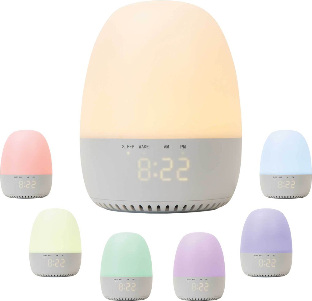 Yogasleep Light-to-Rise Sound Machine & Night Light with Sleep Trainer