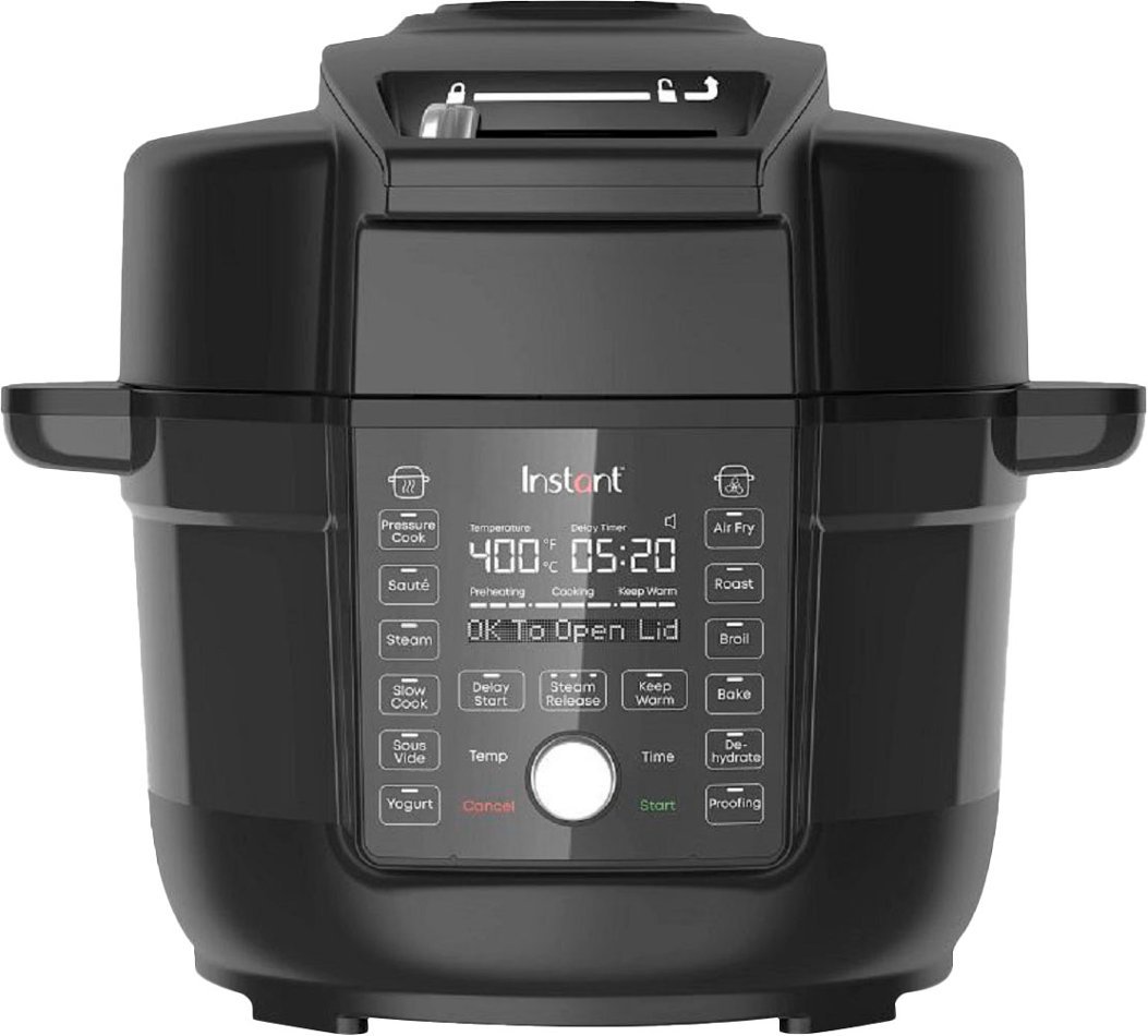 Instant Pot - Duo Crisp with Ultimate Lid Multi-Cooker + Air Fryer, 6.5 Quart