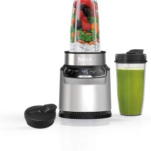 Ninja Nutri Pro Compact Personal Blender with To-Go Cups & Spout Lids